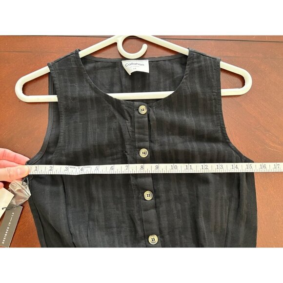 Callahan NWT Stella Sleeveless Jumpsuit in Black Size XS Revolve Pantsuit - Picture 10 of 14